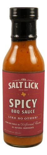 Salsa Bbq Salt Lick Spice Sauce (picante)