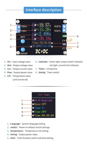 Modulo Eleva-reductor De Voltaje Dc-dc Fnirsi (in7v-32v) 50w