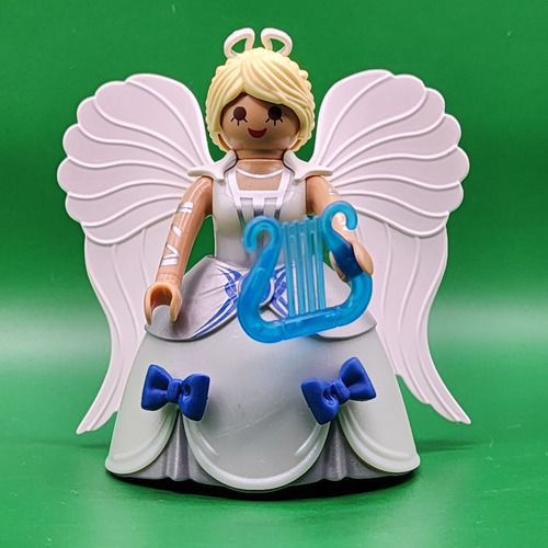 Ángel Con Arpa - Playmobil Figures Series 17 - 70243