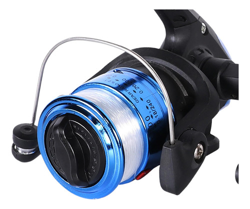 6 Fishing Reels With Line 22lb 5.2:1 Smooth Powerful Left
