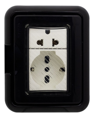 Tomacorriente Idrobox Doble Schuko + Toma Universal Bm3kit