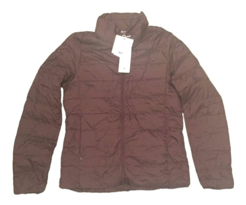 Campera Uniqlo Ultra Light Down Jacket Mujer Wine Original