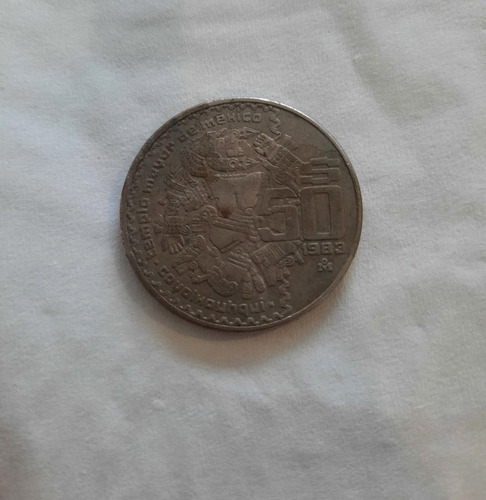 Moneda De 50 Pesos De 1983