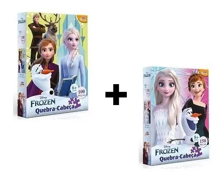 Quebra-Cabeça Frozen 150 Peças - Disney