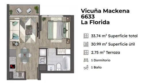 Tu Nuevo Departamento Moderno Y Conectado En La Florida
