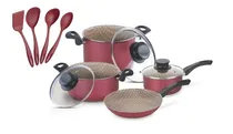 Comprar Juego Ollas Tramontina Teflon Sarten Menage 11 Piezas