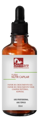 Fluído Nutri Capilar Microagulhamento 30ml Dermare
