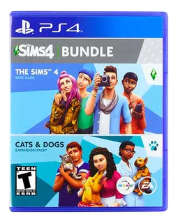 The Sims 4 Plus Cats And Dogs Bundle Playstation 4