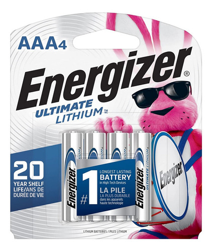 Pila Bateria Aaa De Litio Energizer Ultimate Lithium