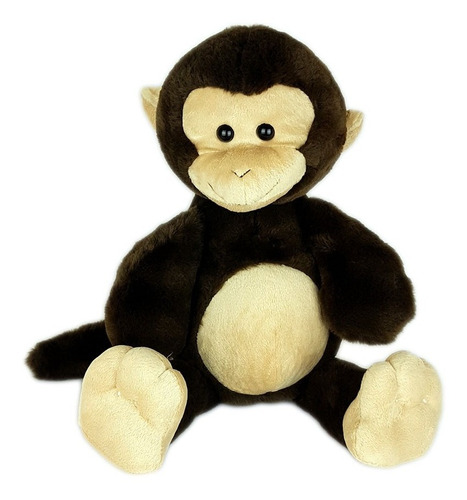 Imagem 1 de 3 de Macaquinho De Pelúcia Macaco 42cm Safari