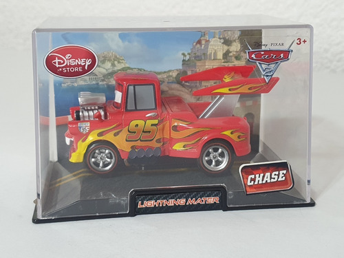 Disney Store Pixar Cars Lightning Mater Mate Chase Esc 1:43