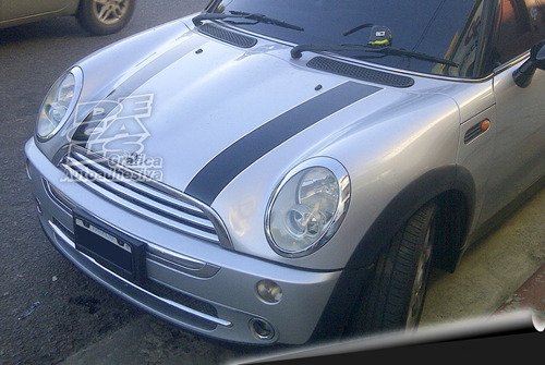 Calco Decoracion Mini Cooper 2004 - 2007 Capot Stripe