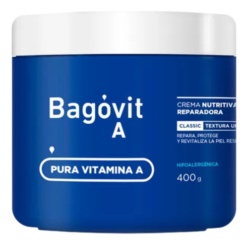  Bagovit A Classic Crema 400g Nutritiva Estrias Cicatrices