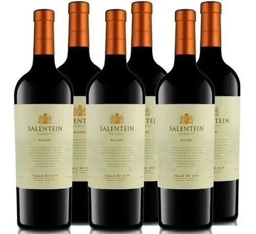 Vinho Argentino Salentein - Reserve Malbec  Cx / 6 Unidade