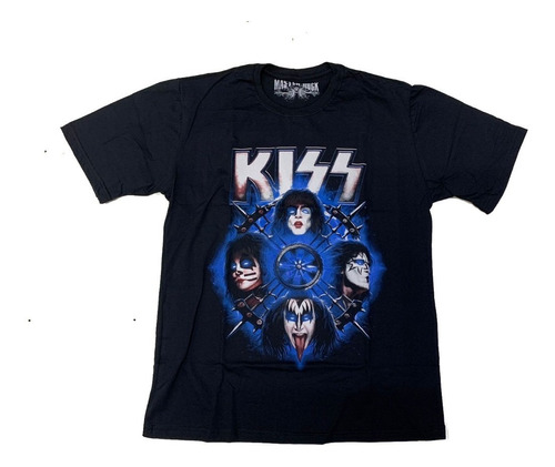 Camiseta Kiss Creatures Of The Night Banda De Rock Mr319