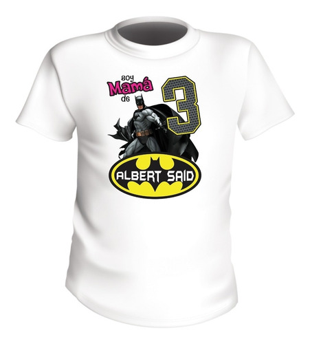 Playeras Batman Infantiles Personalizadas | Meses sin intereses