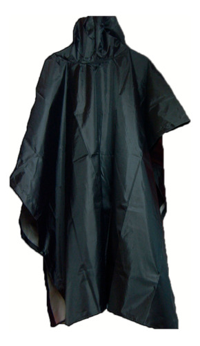 Capa Lluvia Lafocaweb- Impermeable- Tipo Poncho Con Broches