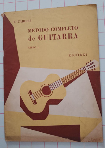 Método Completo De Guitarra  Libro 1 F. Carulli 