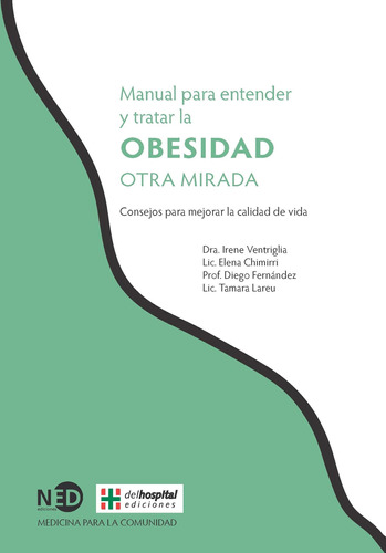 Libro Manual Entender Y Tratar Obesidad: Otra Mirada