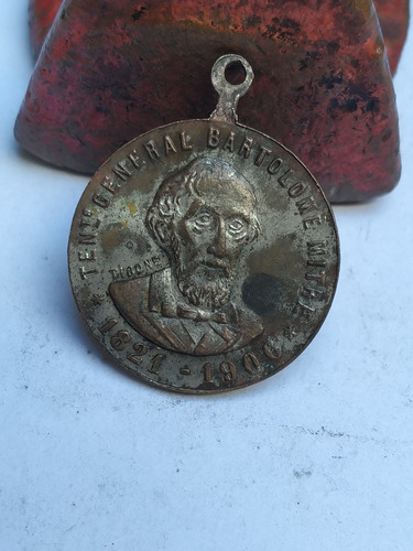 Medalla Antigua 1906 General Bartolomé Mitre 