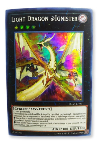 Yugi-oh! Light Dragon @ignister Igas-en044 Super