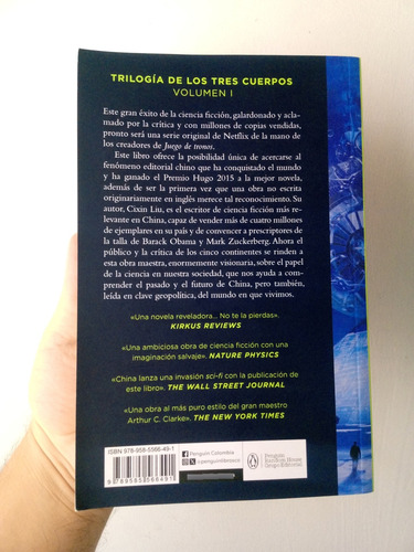 El Problema De Los Tres Cuerpos Cixin Liu Sellado