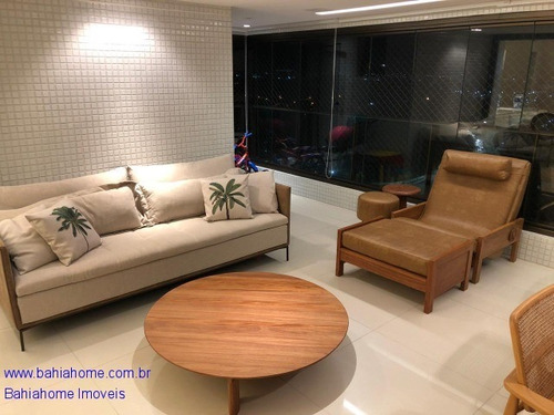Imagem 7 de 30 de Com Conceito Moderno E Contemporâneo Esse Belíssimo Apartamento Com Três Suítes A Venda Em Patamares - Ap00948ces