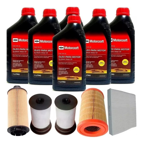 Kit Troca De Óleo Gm 5w30 Dexos 2 Nova S10 Diesel + Filtros