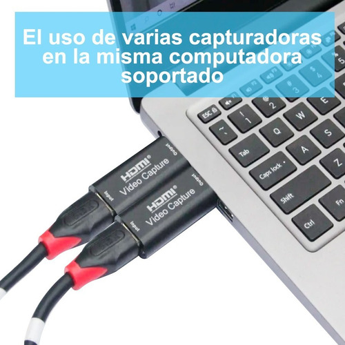 Capturadora De Video Hdmi Full Hd Gran Calidad 1080p 30hz