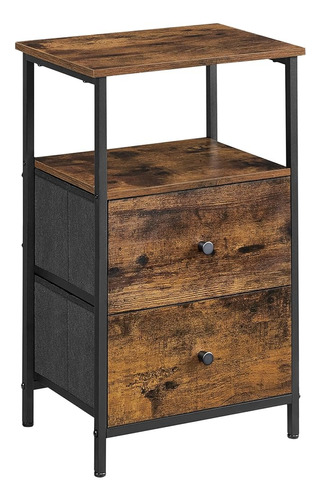 Vasagle Nightstand, Mesa Auxiliar De 24 Pulgadas De Altura C