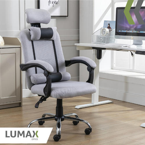 Silla Ejecutiva Wynn Con Respaldo Sin Reposapies Oficina Gris