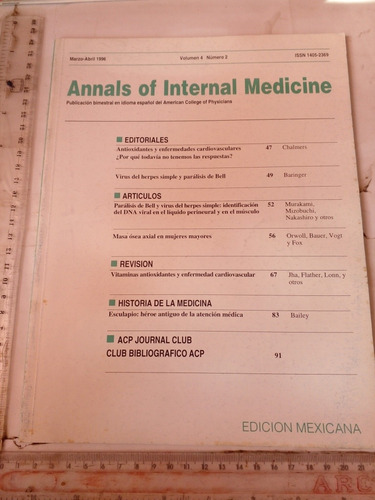 Annals Of Internal Medicine 