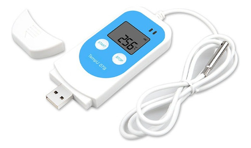 Registrador Temperatura Humedad Data Logger Usb Tempu 07b