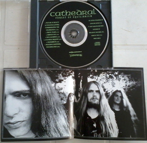 Cd Cathedral Forest Of Equilibrium 1er Ed Doom Death Metal (Usado)