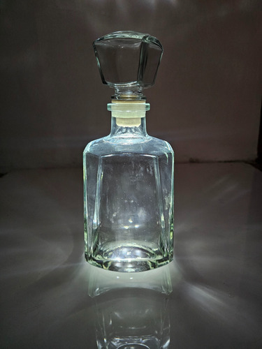 Botella Delujo 750 Ml Vidrio Luz Led Pack 6