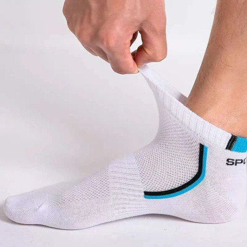 Calcetines Deportivos Para Hombre, 5 Pares, Transpirables Y