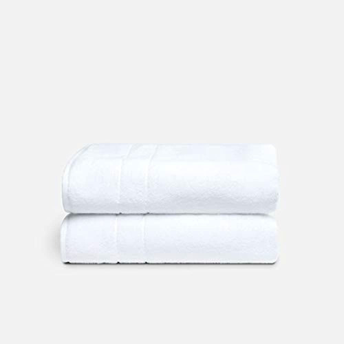 Toallas De Baño Brooklinen, Super-plush Blancas - Juego De 2