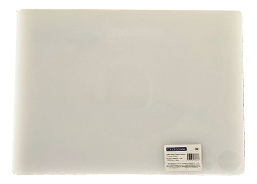 Tabla Para Cortar 60x45x1.2 Cm Caledonia Tapaco-18 B D V Color Blanco Liso