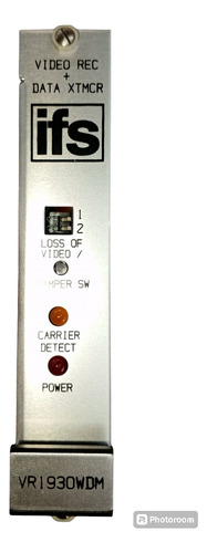 Modulo  Ifs Vr 1930 Wdm  Video Transmitter Transceiver Fiber