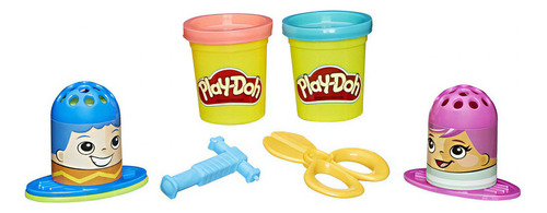 Set De Plastilina Play-doh Hasbro Peinados Divertidos 2latas