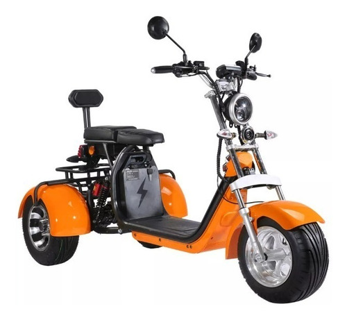Imagen 13 de 15 de Moto Scooter Trimoto 3 Ruedas 2000w 20ah Autonomía 50km