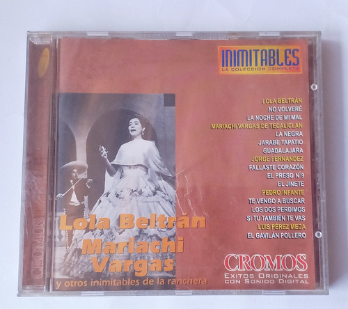 Cd Lola Beltran Mariachi Vargas / Rancheras