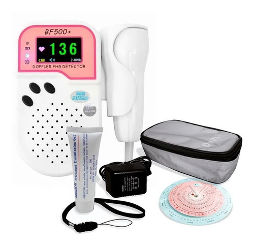 Doppler Fetal Digital De Bolsillo De 2 Mhz Práctico Portátil