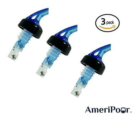 Ameripour - Vertedor Medido - Vertidores De Botellas Blue