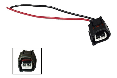 Conector Bobina Derecho Negro Elantra Getz