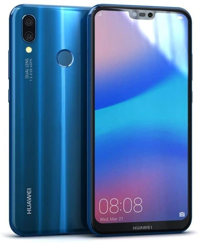 Huawei P20 Lite,32-64+gb,cargador Nuevo,+audífonos,impecable