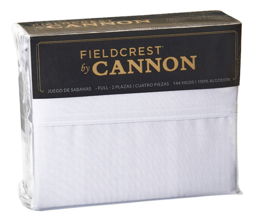 Sabanas Cannon Fieldcrest Full 144 Hilos 100%  Puro Algodon