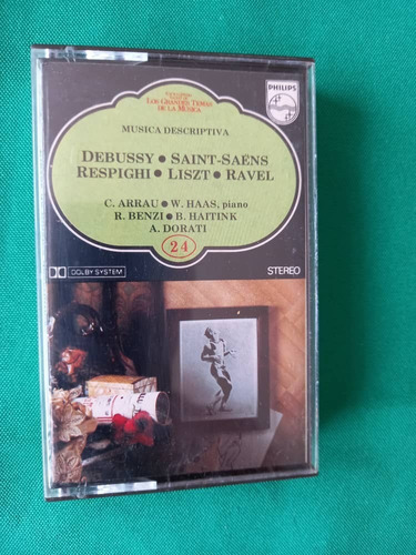Cassette Los Grandes Temas De La Musica 24 Varios Leer