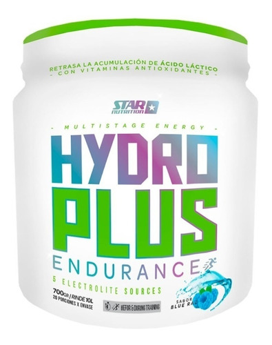 Hydroplus Endurance Star Nutrition 700gr Bebida Isotónica