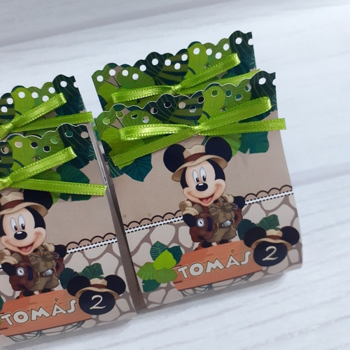 Golosinas Personalizadas - Candy Bar - Mickey Safari